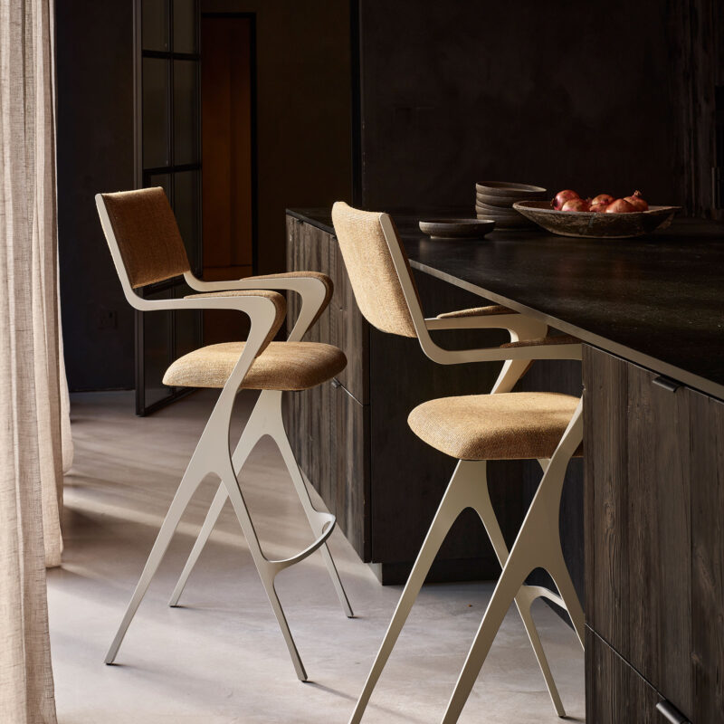 designer carver bar stool