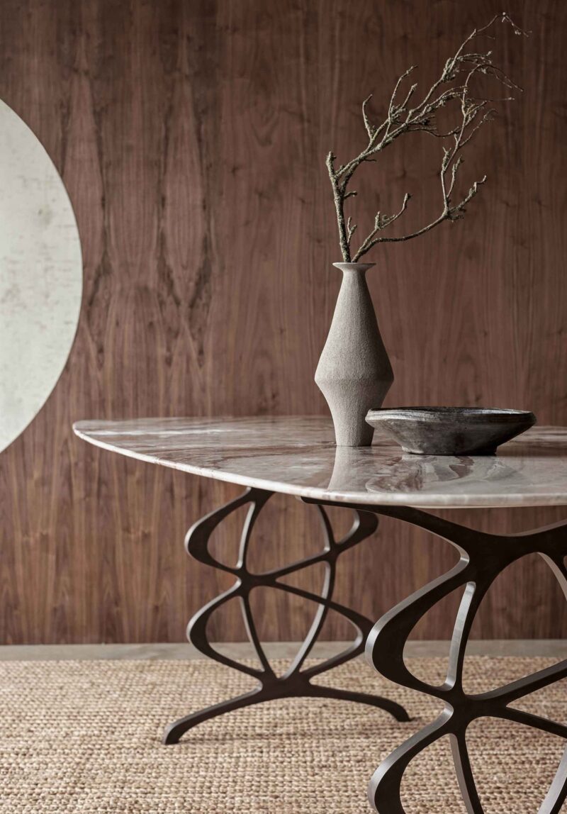 Designer marble dining table