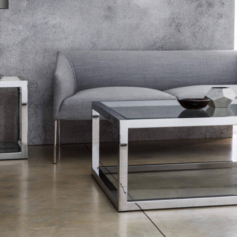 Modern rectangular coffee table by Tom Faulkner