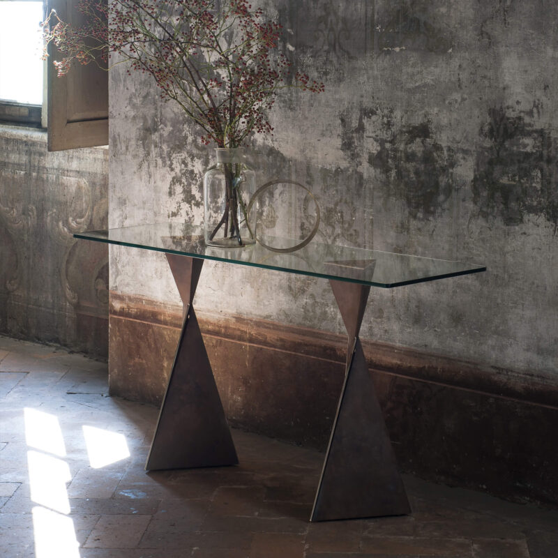 Avalon contemporary console table by Tom Faulkner