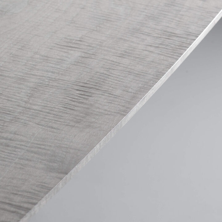 Rippled Sycamore veneer top