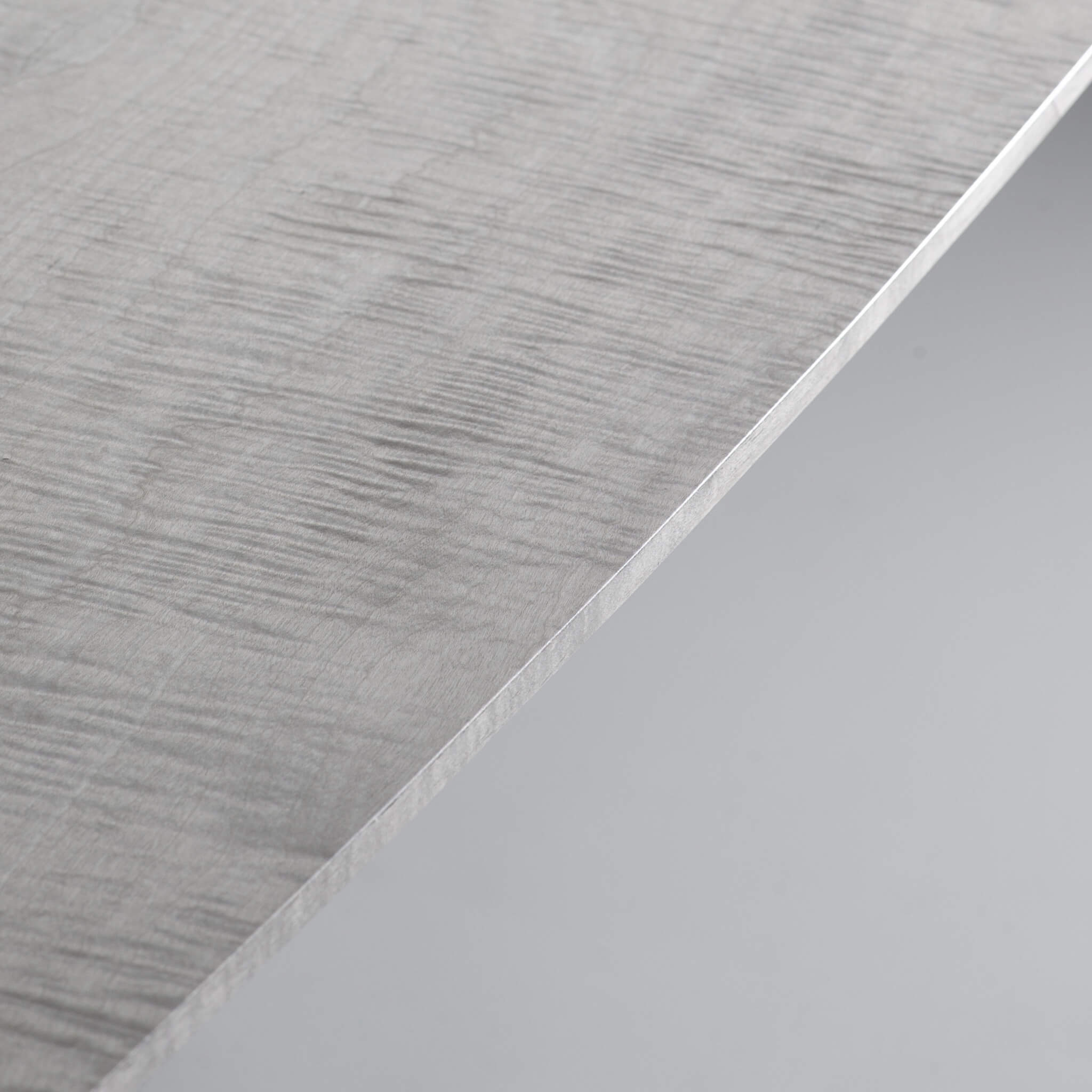 Rippled Sycamore veneer top